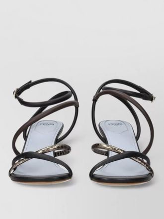Fendi leather sandals