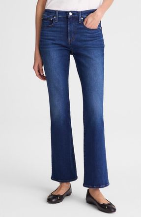 Madewell The Short Crop Flare Jeans in Osgoode Wash at Nordstrom, Size 23 X Short
