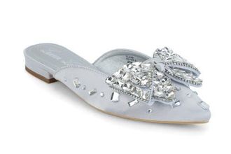 Lauren Lorraine Claire Slip-Ons in Silver at Nordstrom, Size 9.5