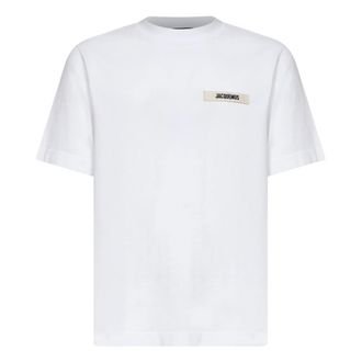 Jacquemus Heren, Tops, Wit, Maat: 2XL Katoen
