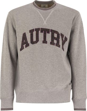 Autry Crew Neck Sweatshirt With Logo