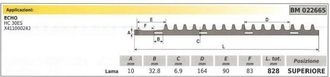Echo Lama superiore ECHO tagliasiepe HC 30ES 022665