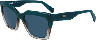 Liu Jo LJ795S 333 Womens Sunglasses Green Size 54