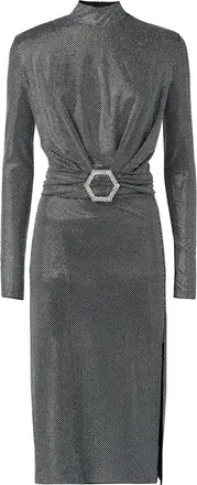 Philipp Plein Long Dress Crystal