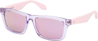 adidas OR0115 72Z Mens Sunglasses Pink Size 54