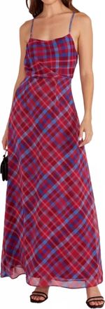 Minkpink Cosmic Bias Maxi Dress In Pink
