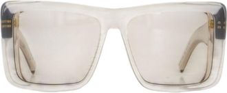 Saint Laurent Unisex Sl Sunglasses Beige Bioplastics