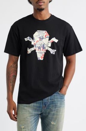 Icecream Origami Cotton Graphic Tee in Black at Nordstrom Rack, Size Small