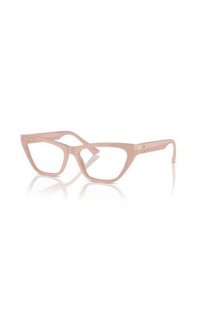 Jimmy Choo London 54mm Cat Eye optical glasses in Pink at Nordstrom