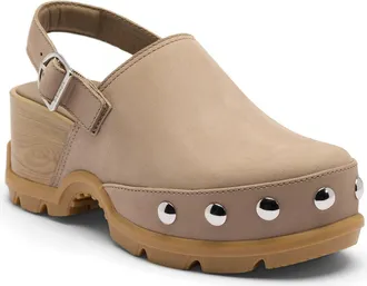 Sorel ROAMN RVT Clog in Omega Taupe/gum at Nordstrom, Size 10.5