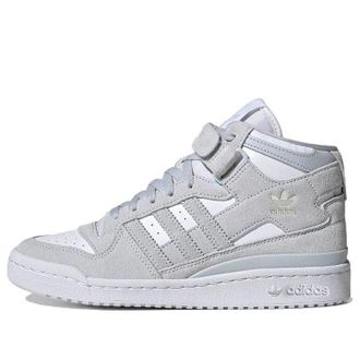 adidas (WMNS) adidas Forum Mid Shoes Halo Blue White GZ2609