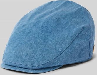 Barts Schieberm&uuml;tze mit Label-Badge Modell Jarvis in Jeansblau, Gr&ouml;&szlig;e L