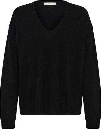Inwear Truien - Dames - V-hals truien - Zwart - 2XL - Truien & Vesten