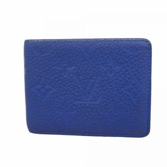 Louis Vuitton Blue Bill Wallet (Bi-Fold) (Pre-Owned)