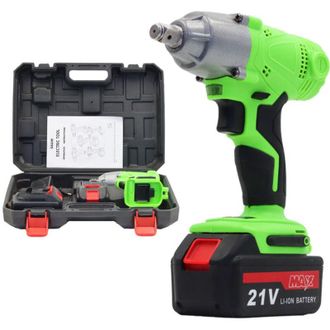 OEM Llave De Impacto Sin Escobillas, Bater&iacute;as Y Cargador, 300 Nm, 2 Velocidades, Llave De Impacto Inal&aacute;mbrica 2 En 1