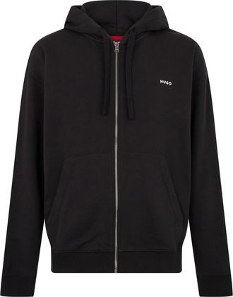 HUGO BOSS Felpa con zip Dapozip - - Sweatshirts & Hoodies - Uomo - Nero - L