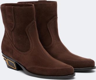Etro Suede ankle boots