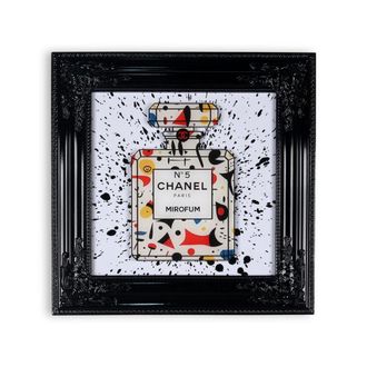 Arte Dal Mondo Adm - Framed Picture Mirofum Perfume Bottle