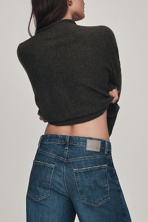 AG - Adriano Goldschmied AG Saige Mid-Rise Crop Wide-Leg Jeans