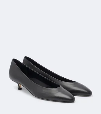 Aeyde Corinne leather pumps