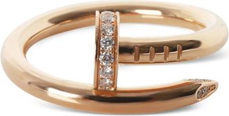 Cartier Anello in oro rosa 18 carati con diamanti