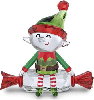 Swarovski Holiday Cheers Dulcis Crystal Elf Figurine
