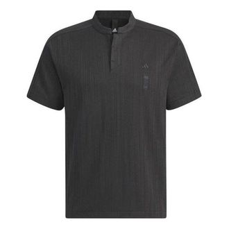 adidas Wuji Jaq Polo Shirt Asia Sizing Black IW1514