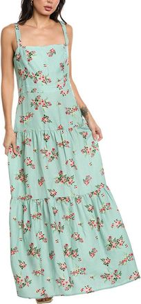 Seraphina Sleeveless Linen-Blend Maxi Dress