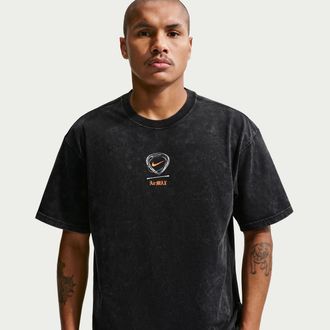 Nike Mens Nike Sportswear T-Shirt in Black | IR4595-010
