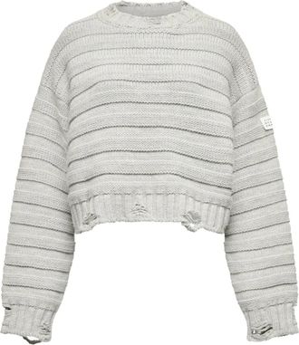 Maison Margiela Maglione girocollo - Grigio