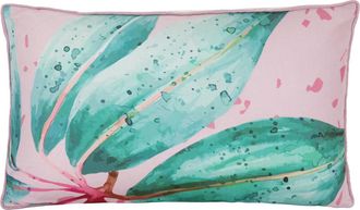 KASANOVA Cuscino divano 30x50 cm foglie verdi