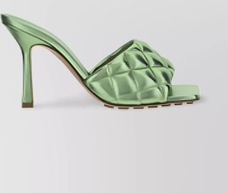 Bottega Veneta leather quilted sandals