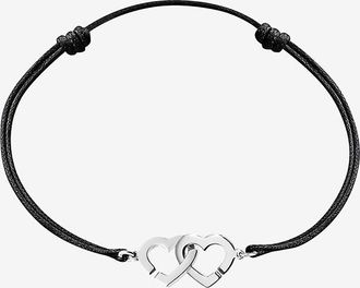 Dinh Van Kordelarmband Double Coeurs