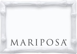 Mariposa White Sand Cast Aluminum Picture Frame at Nordstrom, Size 8X10
