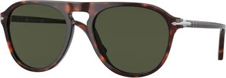 Persol Stijlvolle zonnebril in klassiek ontwerp - unisex - Zonnebrillen - Bruin - 55 MM - Accessoires