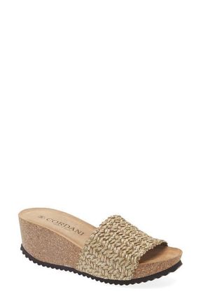 Cordani Mattina Wedge Platform Sandal in Natural at Nordstrom, Size 7.5Us