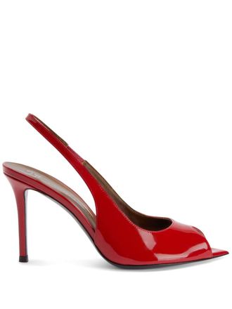 Giuseppe Zanotti 90mm Intriigo Open Toe sandals - Red