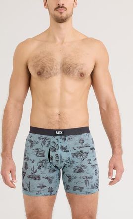 Saxx Vibe Xtra Assorted 2-Pack Boxer Briefs in Desert Dydrm/fd Blk at Nordstrom, Size X-Large