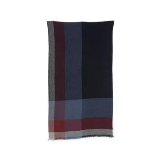 Brunello Cucinelli Check-pattern Frayed-edge Scarf