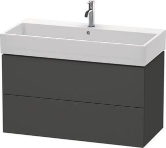 Duravit Duravit - L-cube Mueble De Pared, 2 Cajones, 98,4 X 45,9 Cm, Para