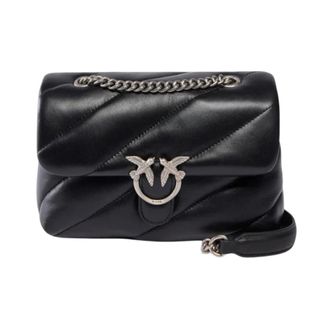 Pinko Small Love Bag Puff Maxi Quilt New Buckle - Bags - Mujer - Negro - ONE SIZE