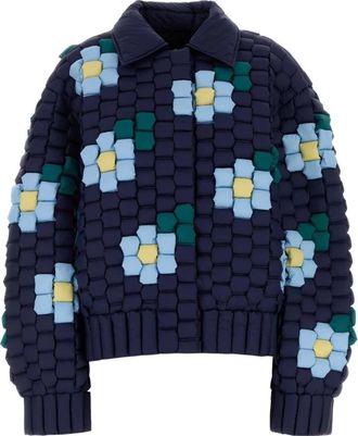 RAXXY Nylon Down Jacket - Dames - Bomber jackets - Blauw - M - Nylon - Jassen