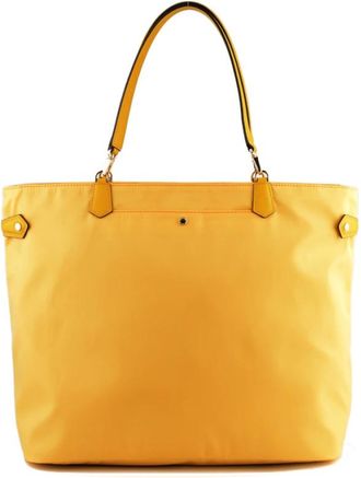 Pourchet Daily Shoulder Bag - Dames - Shoppers - Geel - ONE Size - Leer - Tassen