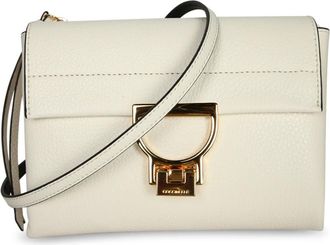 Coccinelle Tassen, Dames, Wit, ONE Size, Leer, Crossbody Tas