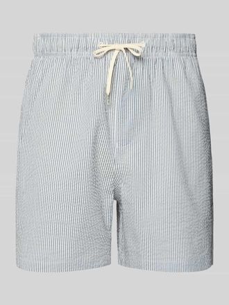 Selected Badehose mit Baumwoll-Anteil Modell COOPER in Sky, Gr&ouml;&szlig;e XL