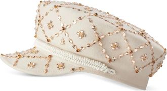 Maison Michel Abby hoed - Beige