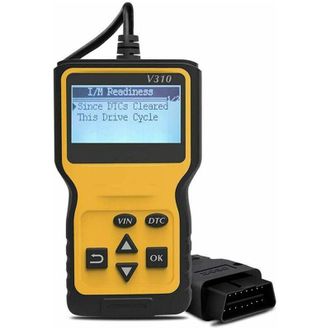 OEM Esc&aacute;ner Obd2 Para Autom&oacute;viles, Herramienta De Diagn&oacute;stico Automotriz, Lector Obdii (versi&oacute;n Francesa): Lea Y Borre Los C&oacute;digos De Falla Del Motor Para