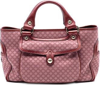 Celine Pre-owned Celine Macadam Canvas Boogie Handbag Ladies SAS0/16