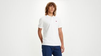 Levi's Slim Housemark Polo - Mens - 2XL - White
