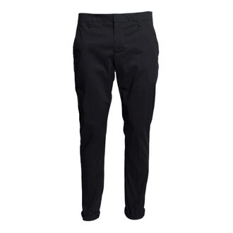 Dondup Slim-fit Trousers, male, Black, Size: W34 Gaubert Chino Trousers